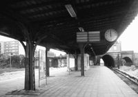 S-Bahnhof Beusselstra&szlig;e, Datum: 07.09.1985, ArchivNr. 44.69